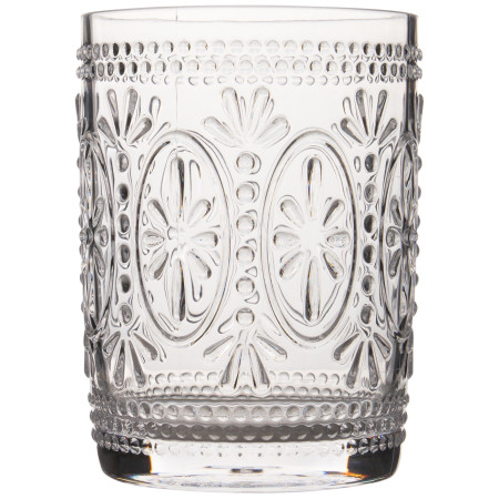 Verre Bo-Camp Water glass Sicilian 4pcs gris grey