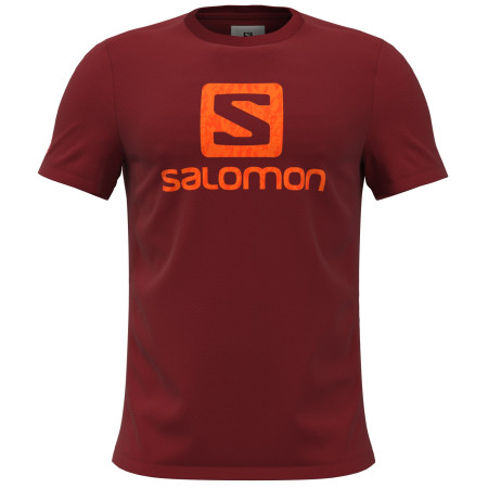 T-shirt homme Salomon Outlife Logo rouge RedDahlia