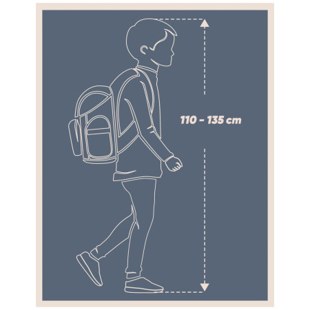 Sac à dos scolaire Baagl Airy