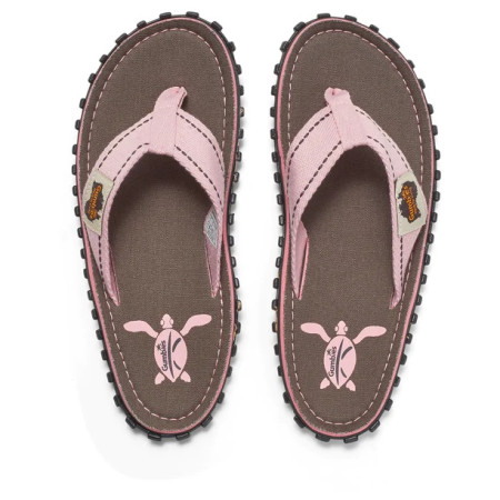 Tongs femme Gumbies Grey Turtle rose Grey Turtle