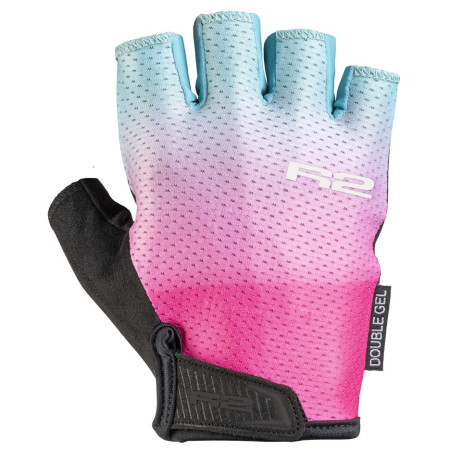 Gants femme R2 Ombra 2.0 rose / vert pink/green