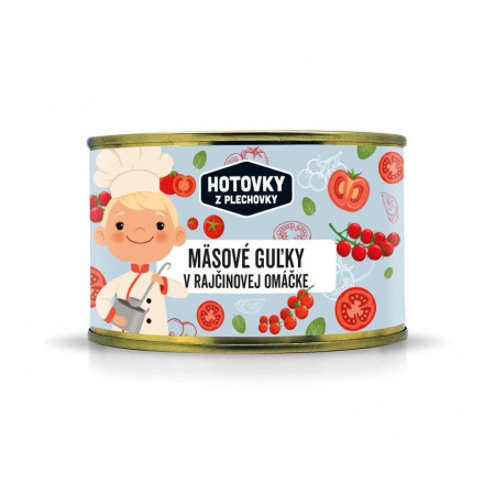 Repas Hotovky z plechovky Boulettes de viande à la sauce tomate 400 g