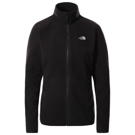 Sweat-shirt femme The North Face W 100 Glacier Fz vert TNF BLACK