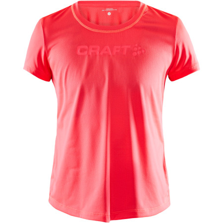 T-shirt femme Craft Core Essence Mesh SS rouge Crush
