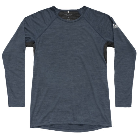 T-shirt thermique homme Devold Endurance Merino 130 Shirt Man bleu foncé Night