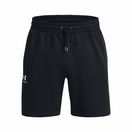 Shorts homme Under Armour Icon Fleece Short noir Black/White