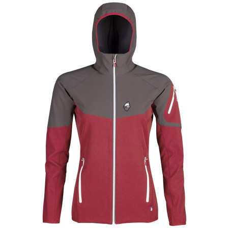 Veste femme High Point Atom Lady Hoody Jacket rouge BrickRed/IronGate