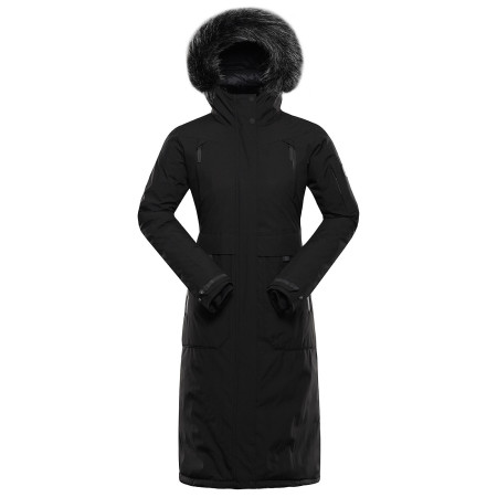 Manteau d'hiver femme Alpine Pro Wussa 2 noir Black