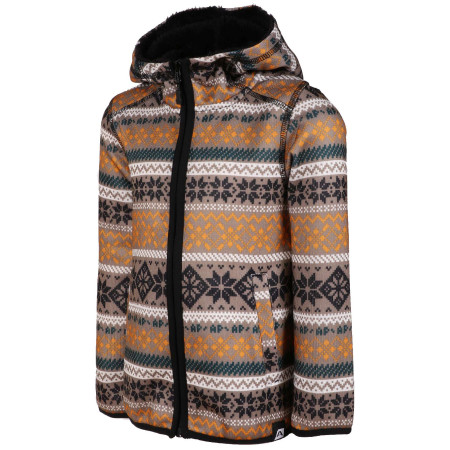 Pull enfant Alpine Pro Oko brun