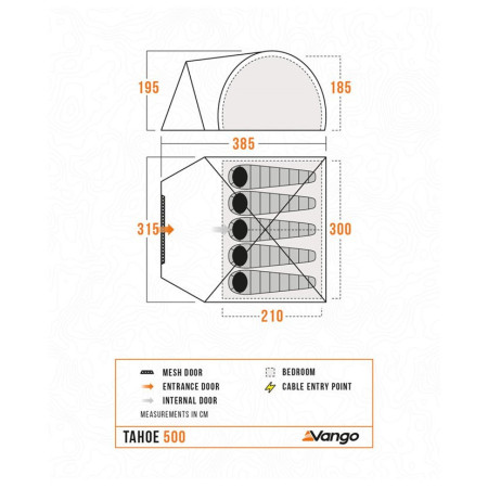 Tente Vango Tahoe 500