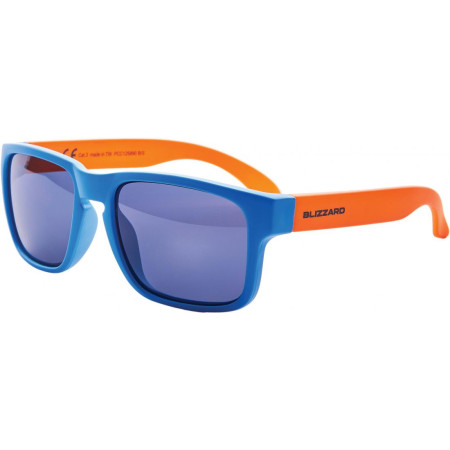 Lunettes de soleil enfant Blizzard PCC125, 55-15-123 bleu / orange bright blue matt