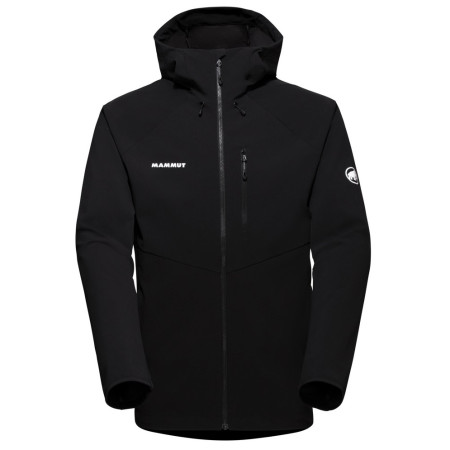 Veste homme Mammut Ultimate Comfort SO Hooded Jacket Men noir black 0001