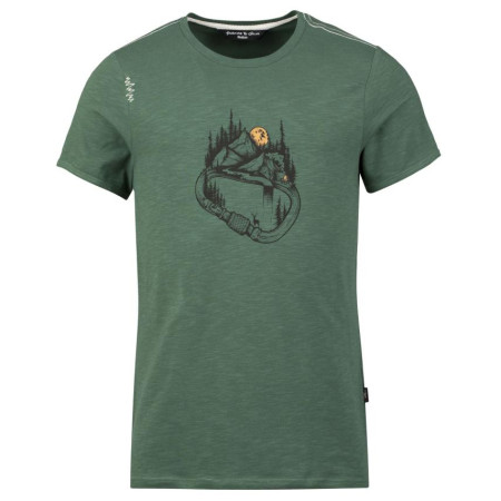 T-shirt homme Chillaz Carabiner Forest green green
