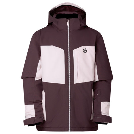 Veste enfant Dare 2b Rip It Jacket Hucklbr/PkHz rouge / rose Hucklbr/PkHz