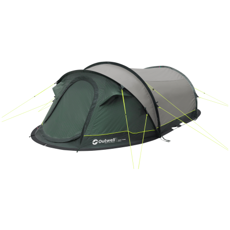 Tente de randonnée Outwell Nexion 3 Forest vert / gris Green