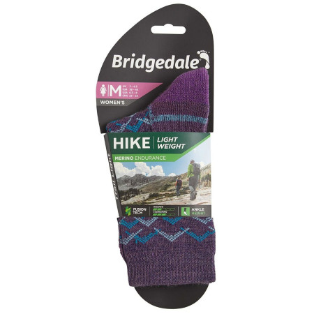 Chaussettes femme Bridgedale Hike LW MP 3/4 Crew Women's