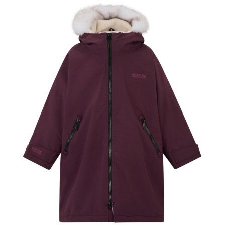 Manteau imperméable pour enfant Regatta Junior Waterproof Changing Robe Pro Fig violet Fig