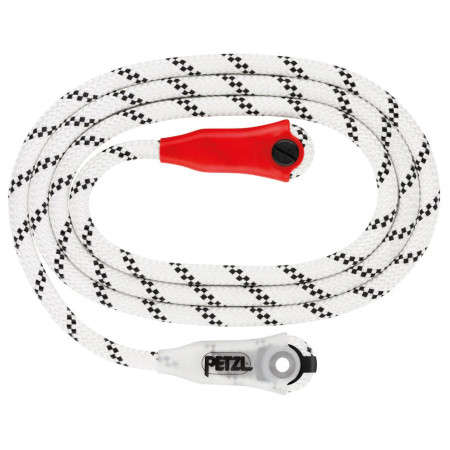 Longe de progression réglable Petzl Grillon Rope 4 m blanc