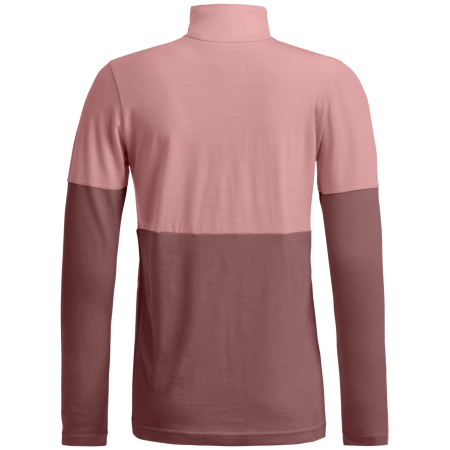 Veste polaire fonctionnelle femme Ortovox 185 Rock'N'Wool Zip Neck