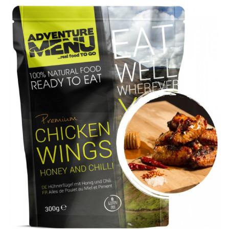 Repas prêt à manger Adventure Menu Ailes de poulet au miel et au piment