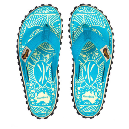 Tongs femme Gumbies Islander Turquoise Pattern turquoise Turquoise