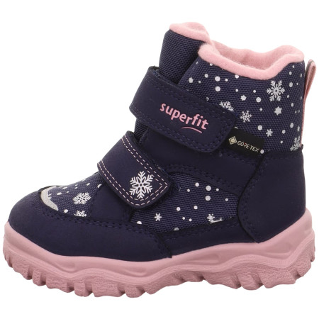 Chaussures enfant Superfit Husky1 Blau/Rosa