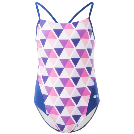 Maillot bain enfant Aquawave Axela Jr rose / bleu Rose Crystal Print/Sodalite Blue