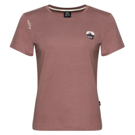 T-shirt femme Chillaz Iseo Sunset bordeau Wine