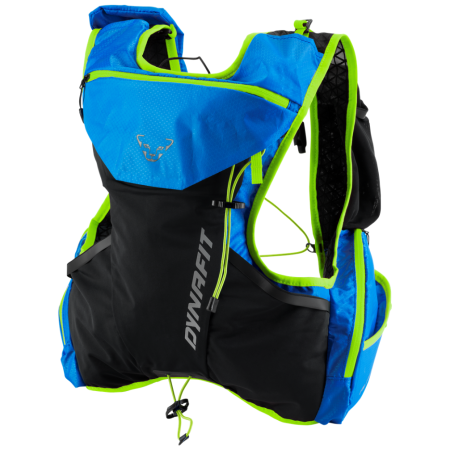 Sacs à dos running Dynafit Alpine 9 vert / bleu MykonosBlue/FlooYellow