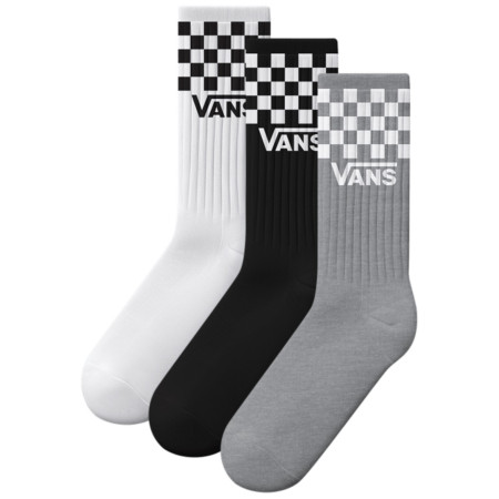 Chaussettes Vans Classic Check Crew noir / blanc CHECKERBOARD Black/White