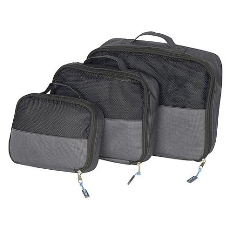 Organisateur de voyage Bo-Camp Travel Pack Cubes 3 vert