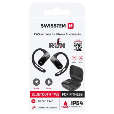 Casque audio sans fil Swissten TWS earbuds for fitness & workouts