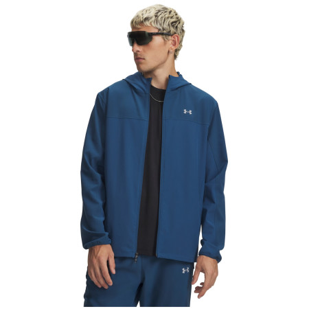 Veste homme Under Armour Velociti Pro Storm Jacket bleu foncé Wham Blue / / Reflective