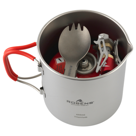 Réchaud à gaz Robens Fire Wisp Solo Cook Set UL