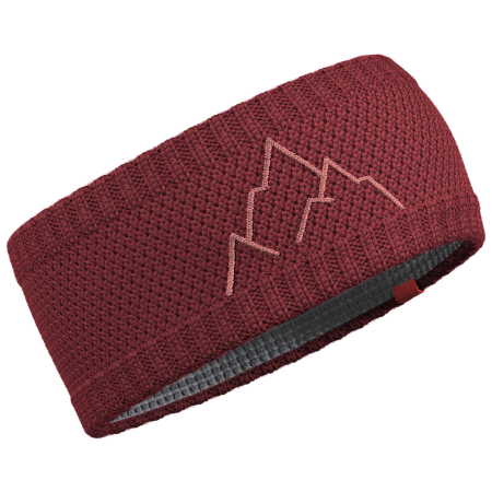 Bandeau Hannah Astra rouge foncé garnet