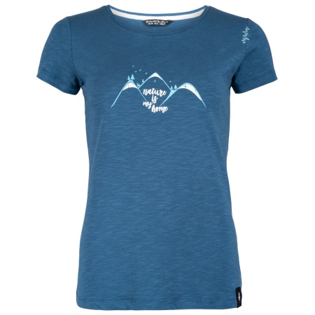 T-shirt femme Chillaz Gandia Nature Is Home bleue Darkblue