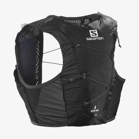 Gilet course Salomon Active Skin 4 (2023) vert black