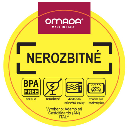 Assiette Omada Eat Pop Soup plate 23,5 x 4,5