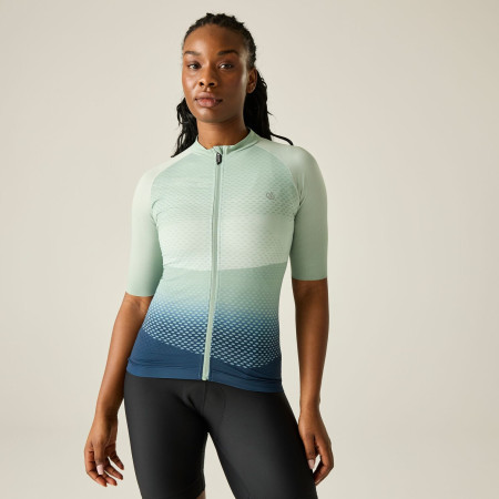 Maillot vélo femme Dare 2b Lightnint short sleeve printed jersey