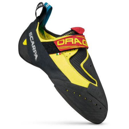 Chaussons d'escalade Scarpa Drago noir / jaune Yellow