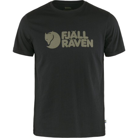 T-shirt homme Fjällräven Logo T-shirt M vert Black