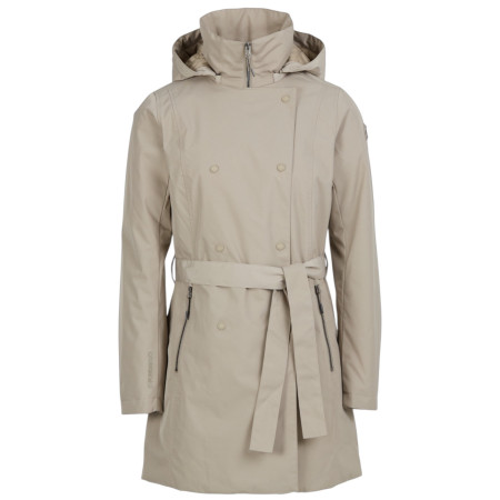 Manteau d'hiver femme Fundango Charlotte Trenchcoat beige cashmere