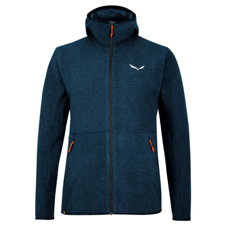 Sweat-shirt homme Salewa NUVOLO PL M JKT bleu foncé 8671 - dark denim melange/0910