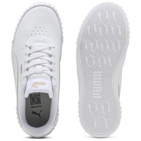 Chaussures enfant Puma Carina 3.0 Jr White-Gold
