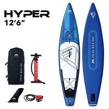 Planche de stand-up paddle Aqua Marina Hyper 12' 6'' x 32'' x 6''