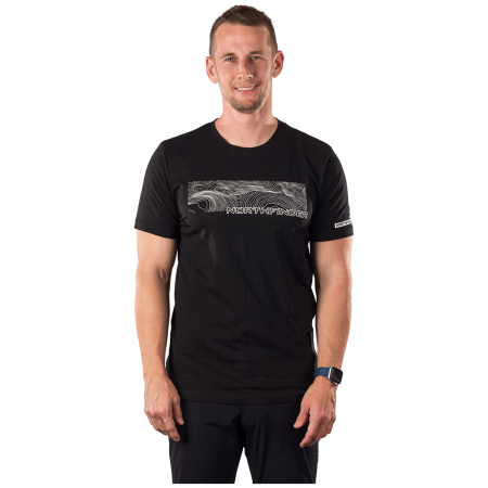 T-shirt homme Northfinder Amad noir čierna