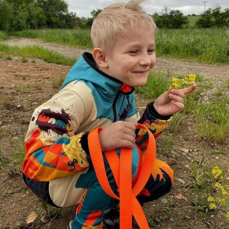 Veste softshell enfant WAMU Mountain Bike