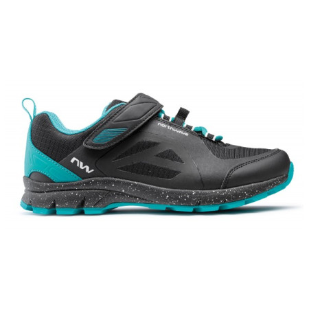 Chaussures vélo femme Northwave Escape Evo Wmn noir /turquoise Black/Turquoise