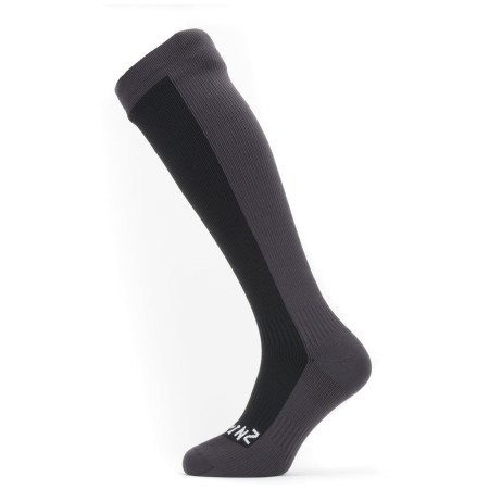 Chaussettes imperméables SealSkinz Worstead 2023 noir / gris black/grey