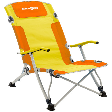 Chaise Brunner Bula XL jaune / orange